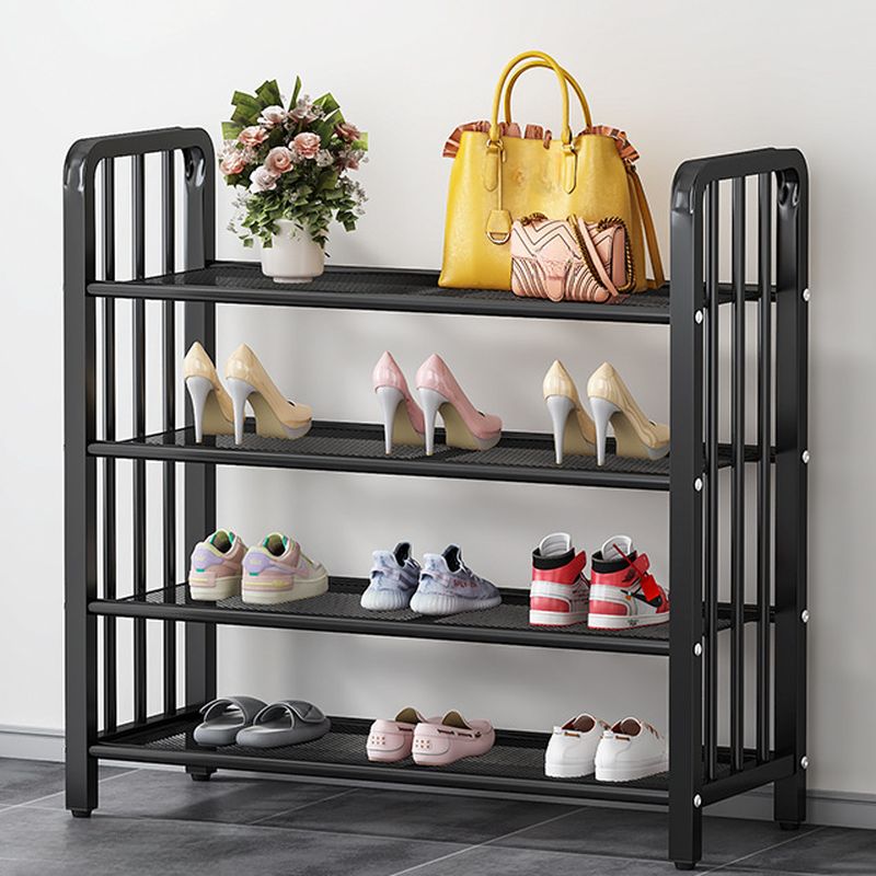 5 Tiers/4-tier/3-tier Modern Metal Standalone Shoe Shelf with Shelf