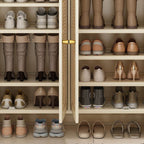 Bamboo 8 Tiers/7 Tiers Shoe Tower with Dustproof Feature