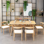 Trendy No Seating Eased Edge Manufactured Wood Rectangle