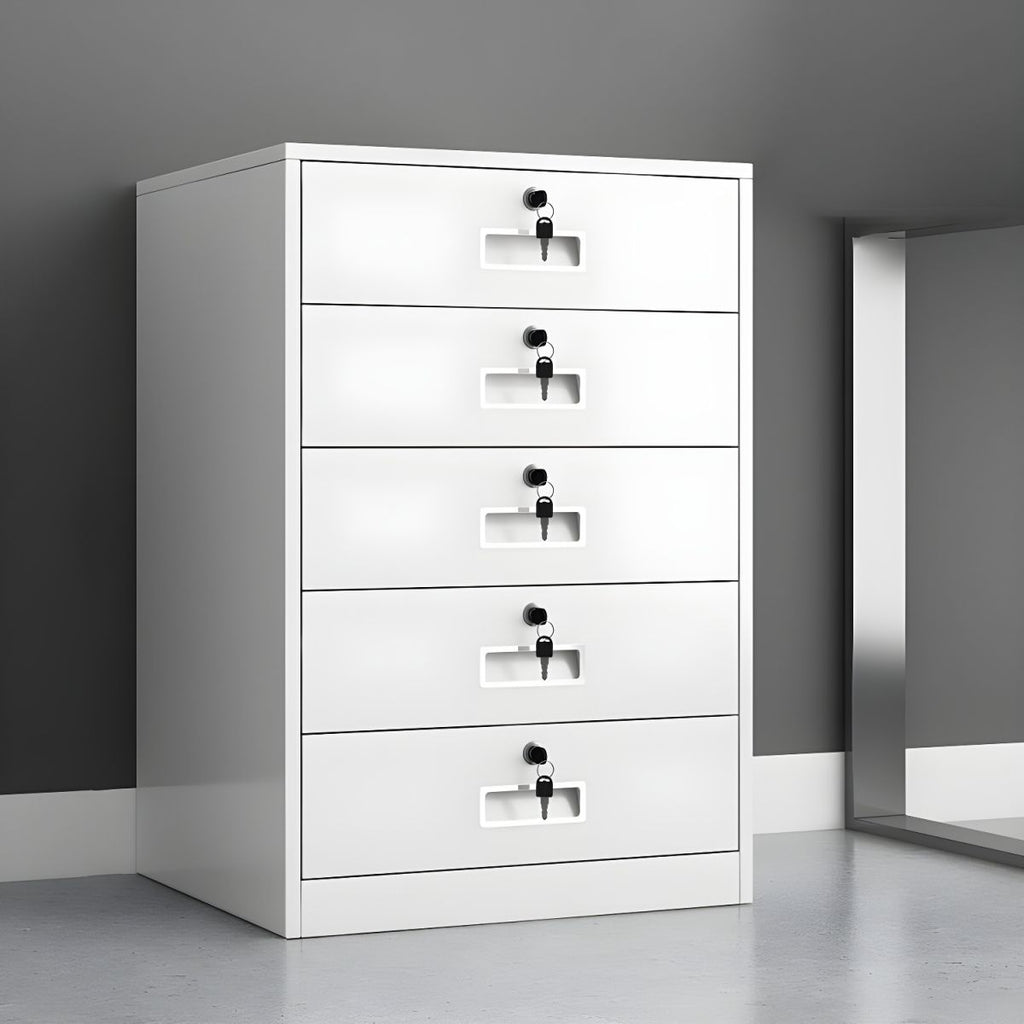 File Cabinet Metal Locking Drawers Plain Vertical File Cabinet
