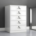 File Cabinet Metal Locking Drawers Plain Vertical File Cabinet