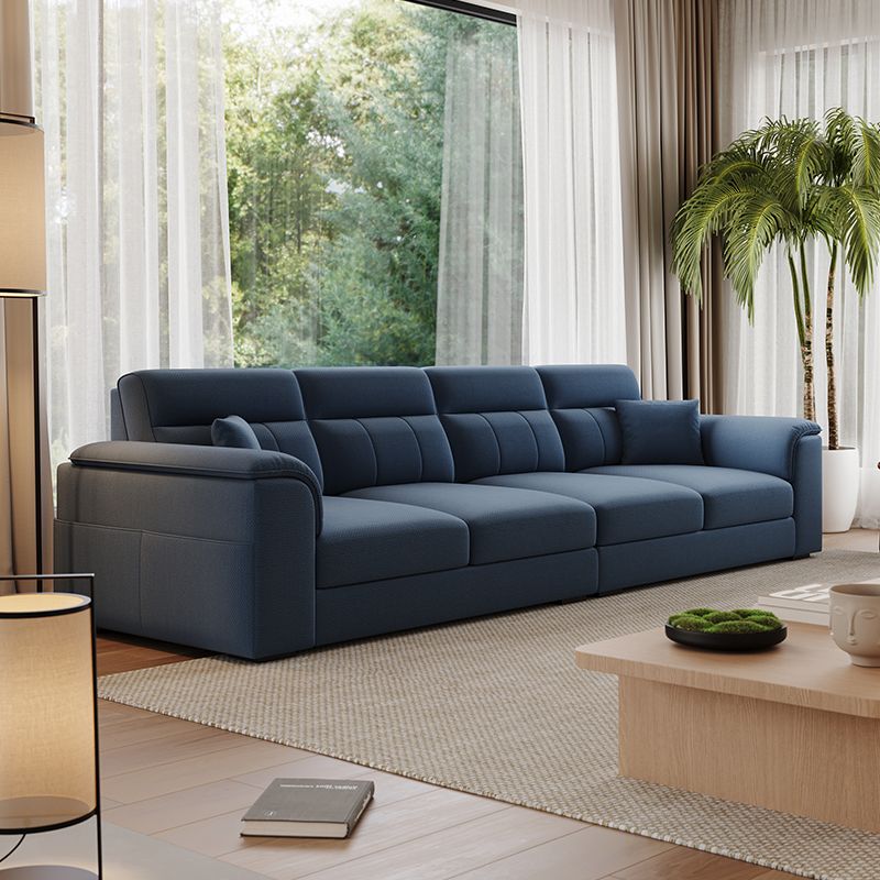 Modish Solid Color Standard Sofa in Light Gray/Light Brown/Beige for 6-Seater/5 Person/4-seater
