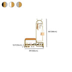 Casual/Art Deco Upholstered Solid Color Shoe Bench with Container Storage and Padded Seat