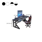 Free Form Alloy Office Computer Desk with Cable Management