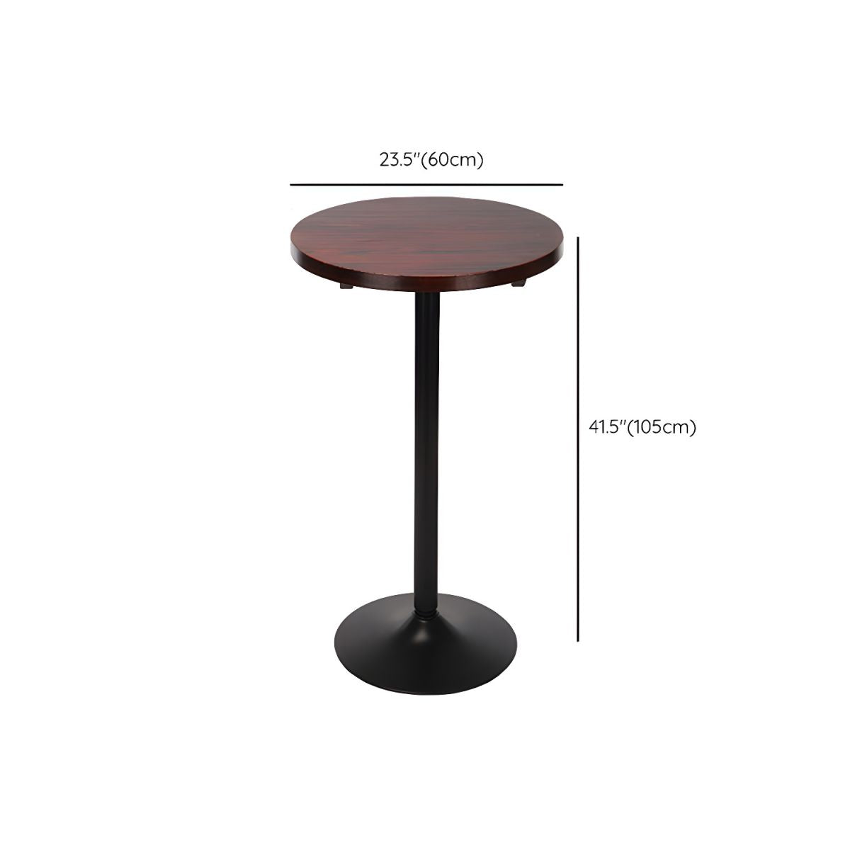 Round Counter Height Set Solid Wood 1/3 Pieces Pub Table Set