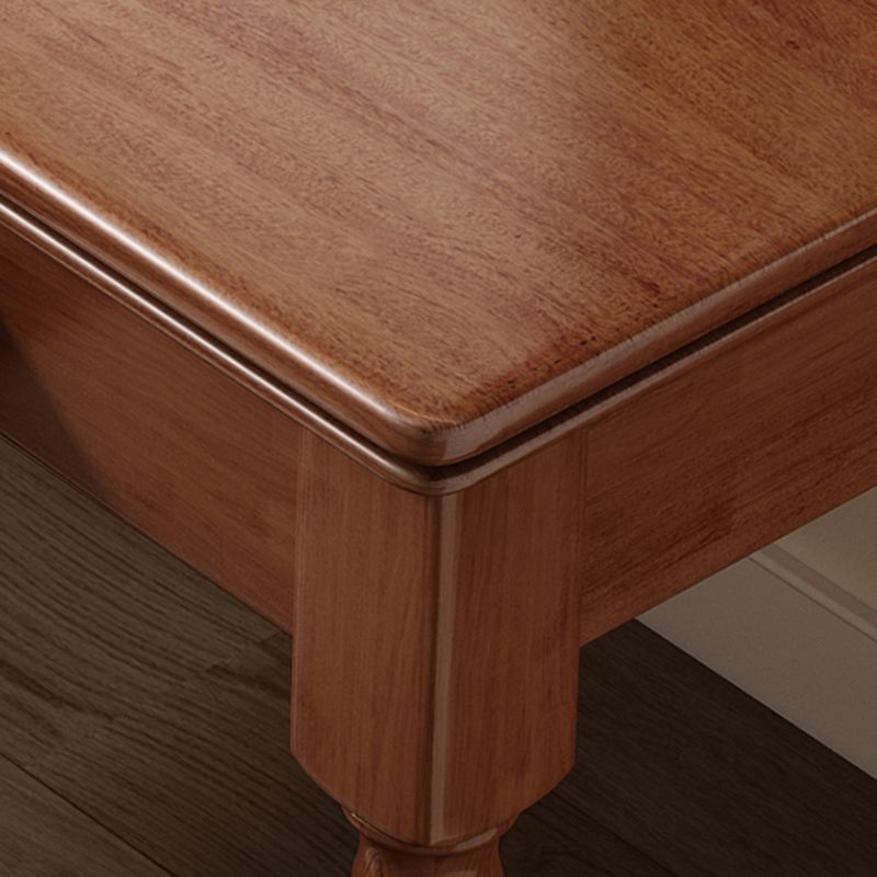 Chalk/Dove Grey/Ink Rectangular Lumber Office Desk with Compartment in a Classic Style