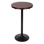 Round Counter Height Set Solid Wood 1/3 Pieces Pub Table Set