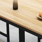 Modern Style Wooden Dining?Room?Set Standard Height Home Dining Table Furniture