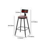 Industrial 1/5/7/9 Pieces Bar Table Set Rectangle Pine Wood Counter Table with High Stools