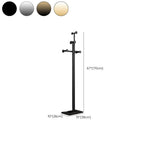 Contemporary Alloy Coat Rack with Metal Hook
