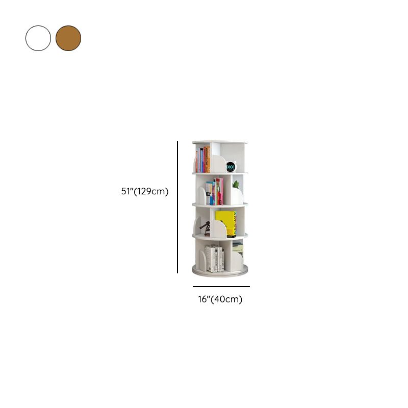 Barrister Bookcase with 6-Shelf/7 Shelves/5-Shelf, Lumber Frame, Vertical or Horizontal, Closed Back