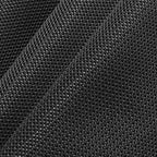 Minimalist Ergonomic Office Furniture with Midnight Black Upholstered Seating and Arms
