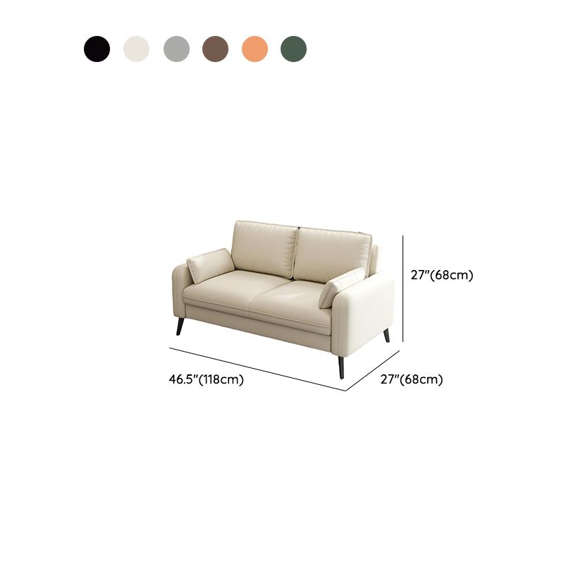 Versatile Standard Sofa/Loveseat/Single Sofa with Loose Back in Olive Green/Amber Color/Coffee and Arm