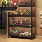 Cubitac Curio Cabinet with Locker Storage, Safe Cabinet Locking, Independent and Encased Design