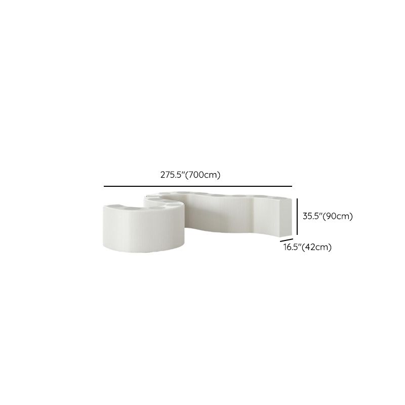 Chalk Collapsible Rectangle Up to 19 in W x 20 to 29 in/30 to 39 in/40 in & above H Unfinished Display Table with Single Pedestal Base
