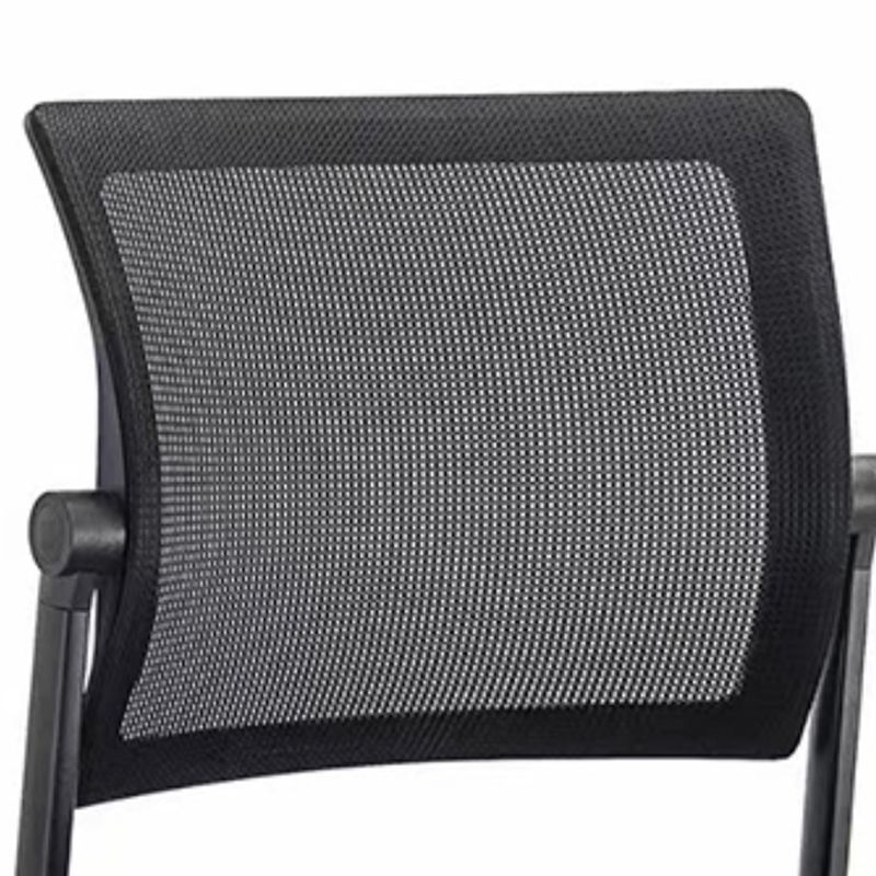 Casual Solid Color Non-foldable Metal Side Chair, 1 Piece for Tile Flooring