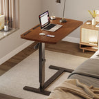 Laptop Cart with Pop Up Foldable Design, Lifting Airlift, 3 Outlets