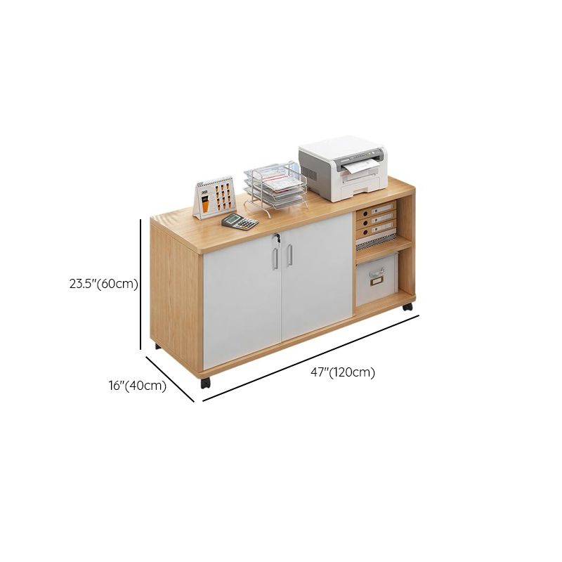 Scratch Resistant Base Cabinet with Transportable Stockroom and 2-Wide/3-Wide Compartments