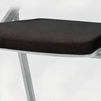 Simple Ergonomic Office Chairs with Midnight Black/Turquoise/Citrus Color Upholstered Armrest