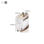 Modish Nightstand With Drawer Organization Featuring 2 Shelves/1 Shelf and Composite Wood Countertop