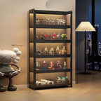 Cubitac Curio Cabinet with Locker Storage, Safe Cabinet Locking, Independent and Encased Design