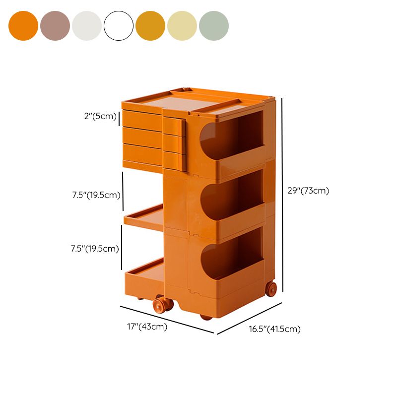 Modern Tool Service Cart with 4 Shelves /5 Tiers/6 Tiers Office