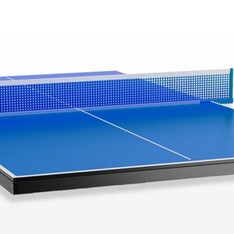 Versatile Indoor/Outdoor Ping Pong Table in Ink/Cerulean with Synthetic Laminate and Paddle