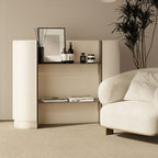 Nordic U-Shape Polymerized Material Top Reception Desk, Storage Included