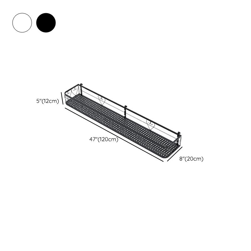 1 Tier Rectangle Metal Plant Rack with 1 Shelf in a Bordered 1 Piece Set
