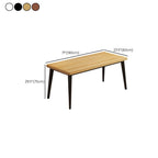 Casual Writing Desk with Storage, Scratch-proof Hairpin Base in Ink/Chalk/Natural Engineered Wood