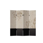 Ink Opaque Fold-up Screen Divider with Laminate Frame, Available in 3/4 Panels, Double Sided Print, Independent