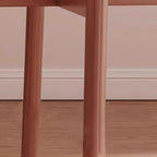 Art Deco Dinette Side Chair with Ventilated Back, Cushion Upholstery, Alloy Legs, and Foot Pads
