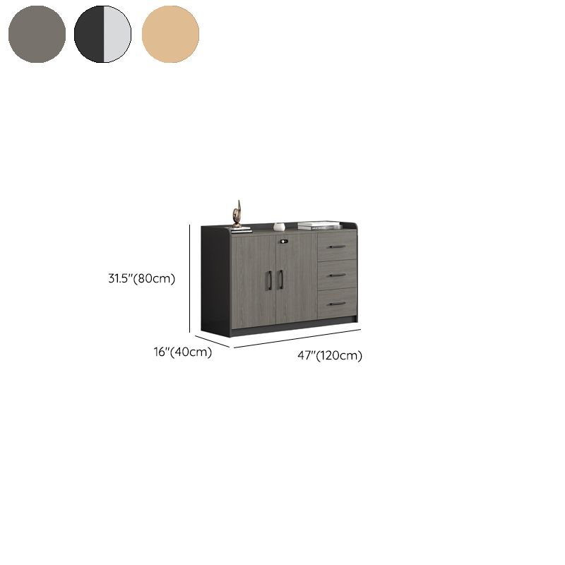 Base Cabinet with Stockroom Storage, Safe and 3-Wide/2-Wide/1-Wide Compartments