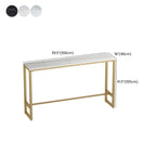 Glam Metal Home Bar Set with Gold Upholstered Chairs and Footrest