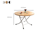 Silver Veneer Dining Table with Crossed Legs, Foldable Square Top for 2-seater, Scratch Resistant