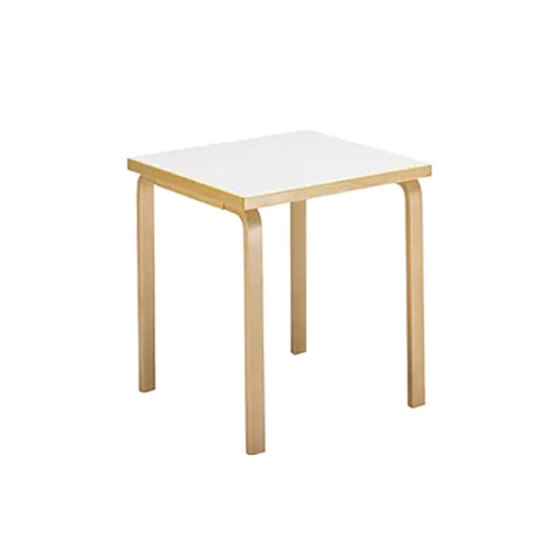 Stain Resistant Board Wood Dining Table with Natural Color Legs for 4-person Seat/Seating for 2