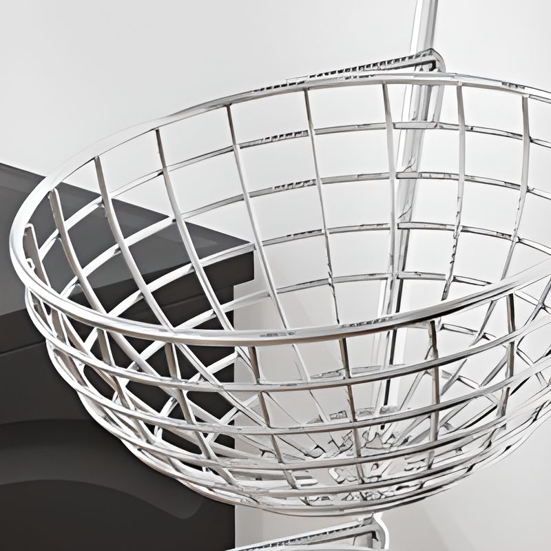 Portable Center with Wheels, Exterior Shelving, Laminate Countertop, Open Storage, Basket, 3/4 Baskets in Brown