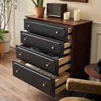 Ink Trendy Raw Wood Console Dresser/Bachelor Chest Horizontal/Vertical