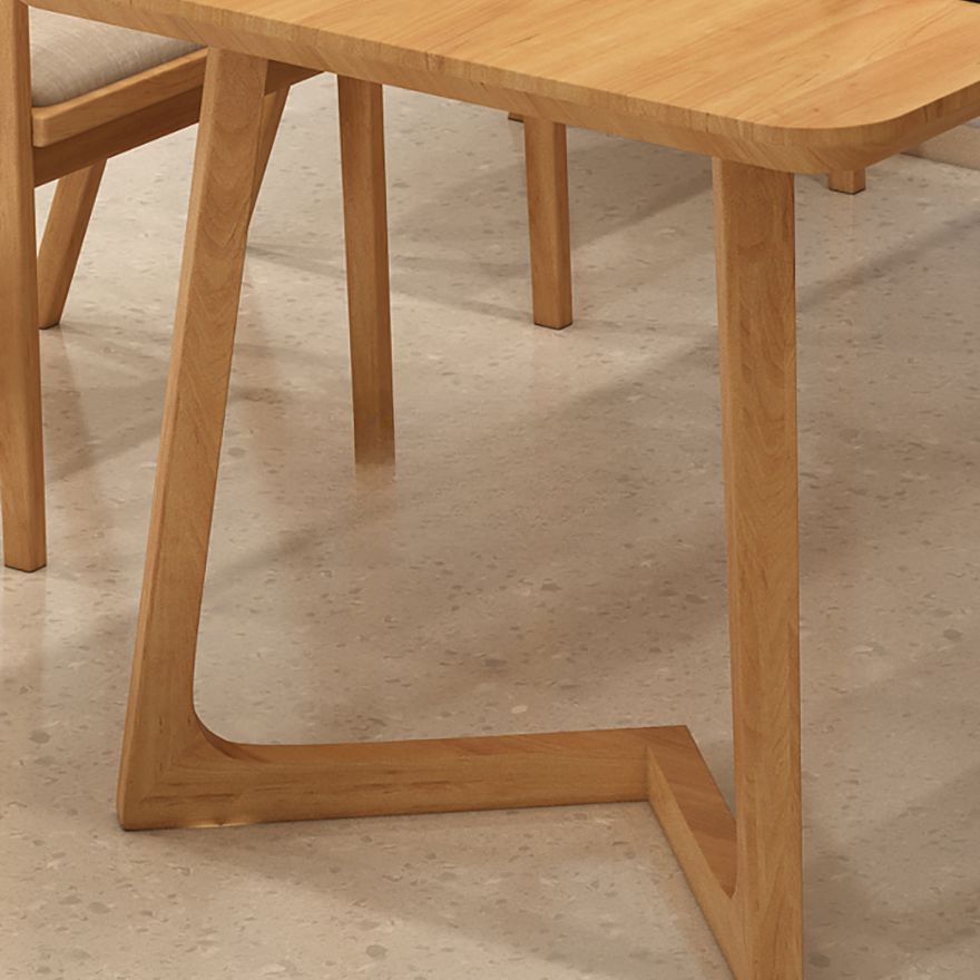 Trendy No Seating Eased Edge Assembly Required Solid Wood Rectangle