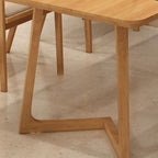 Trendy No Seating Eased Edge Assembly Required Solid Wood Rectangle