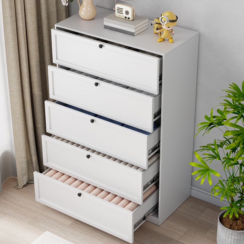 Casual Steel Bachelor Chest/Semainier with 5/3/4 Drawers in Vertical/Horizontal Orientation