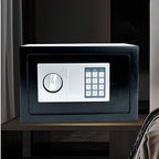 Steel Security Safe with Battery Included, Lockable and Keys