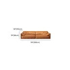 Modish Solid Color Water Resistant Standard Sofa/Single Sofa in Light Brown with 4-seater/5 Person/1 Person Capacity and 2 Pillows/1 Pillow