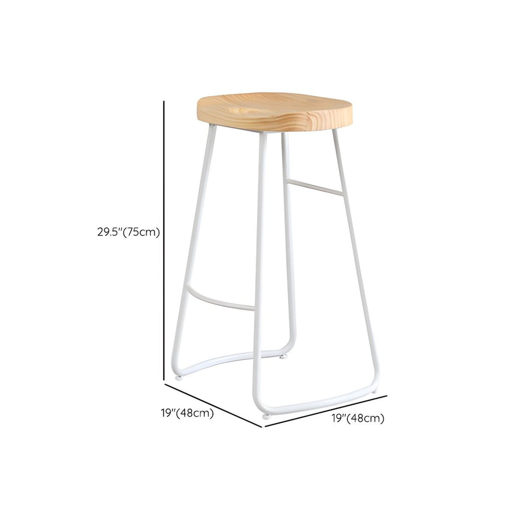 Modern Style Rectangle Wood Bar Table 1/5/9 Pieces Bar Table Set for Kitchen
