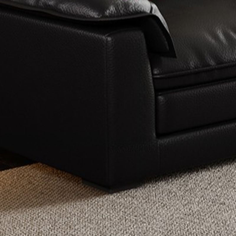 Modish Solid Color Water Resistant Standard Sofa in Light Gray/White/Light Brown with Seats 3/2-seater and 2 Pillows