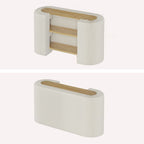 Chalk Oblong Display Table with Locker Feature, Unfinished Finish, 30 to 39 in/40 in & Above Height, 50 in & Above Size, 20 to 29 in Width