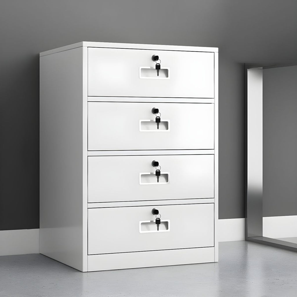 File Cabinet Metal Locking Drawers Plain Vertical File Cabinet