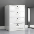 File Cabinet Metal Locking Drawers Plain Vertical File Cabinet