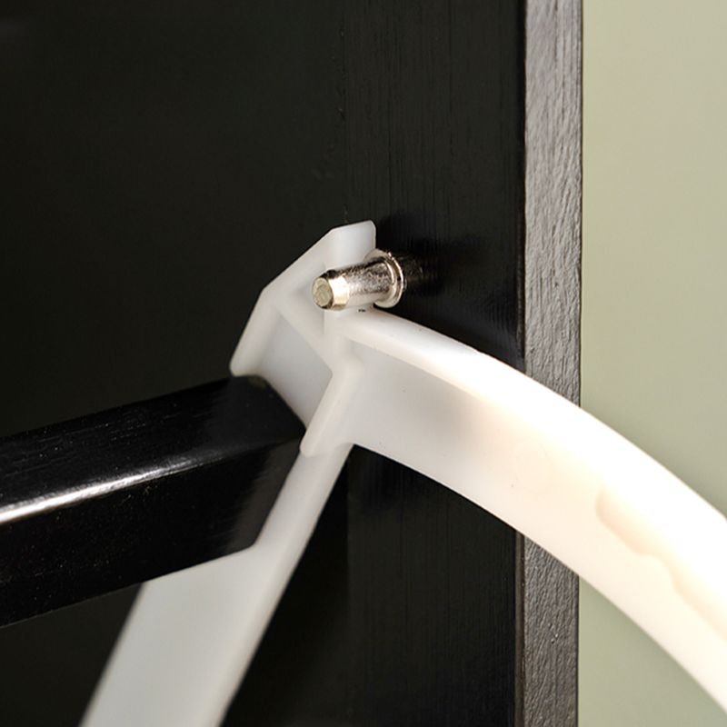 Art Deco Bambusa Shoe Wardrobe with 3 Tiers/2-Tier Shelf, Freestanding Cabinet Door