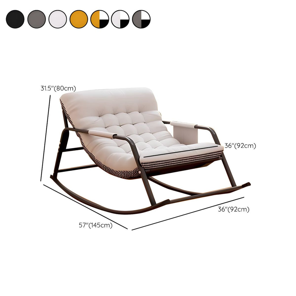 Stylish Upholstered Rocking Chair in Modern Design for Ultimate Comfort